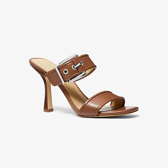 

Босоножки Michael Kors Colby Leather Sandal, коричневый