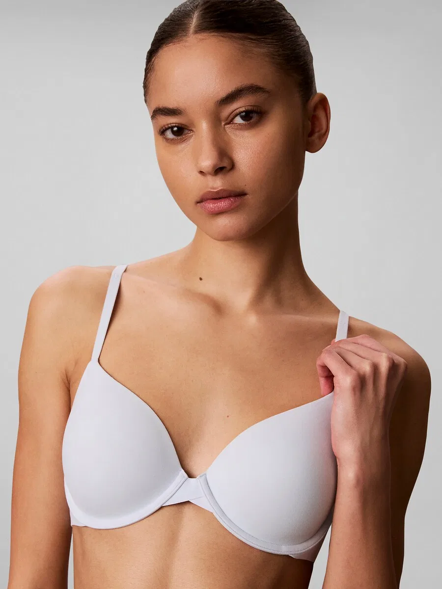 Бюстгальтер Calvin Klein небесно-голубого цвета — фото 3