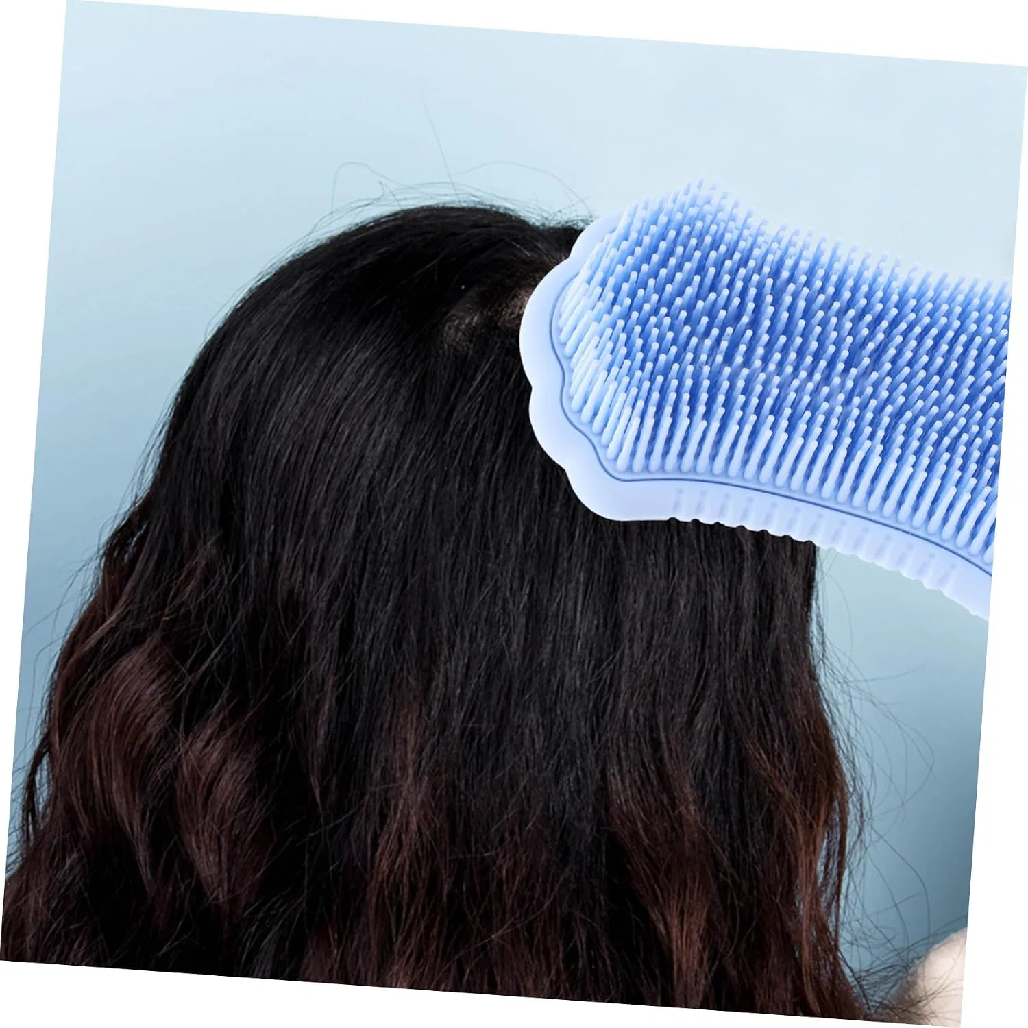 Массажер для тела и головы KOMBIUDA Silicone, Blue — фото 2
