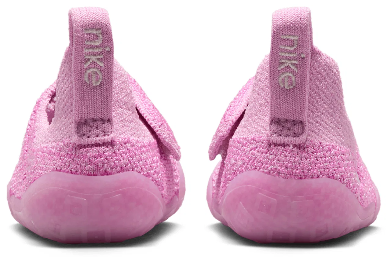 Кроссовки для мальчиков Swoosh 1 Nike, цвет Playful Pink/Sail/Pink Rise — фото 3
