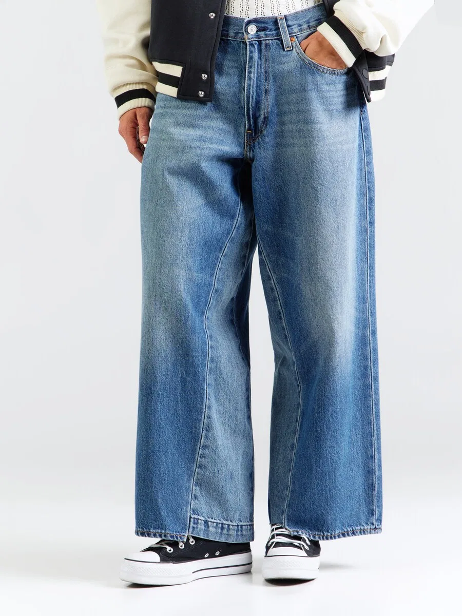 Джинсы LEVI'S Baggy Jeans 'Baggy Wide Leg' синего цвета — фото 2