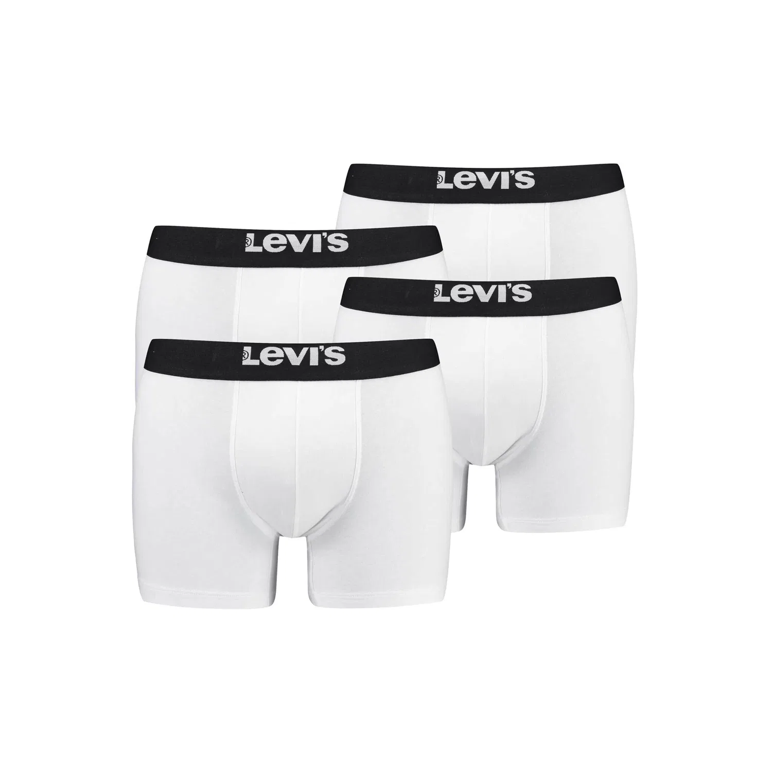 Мужские боксеры с эластичным поясом Levi's, White