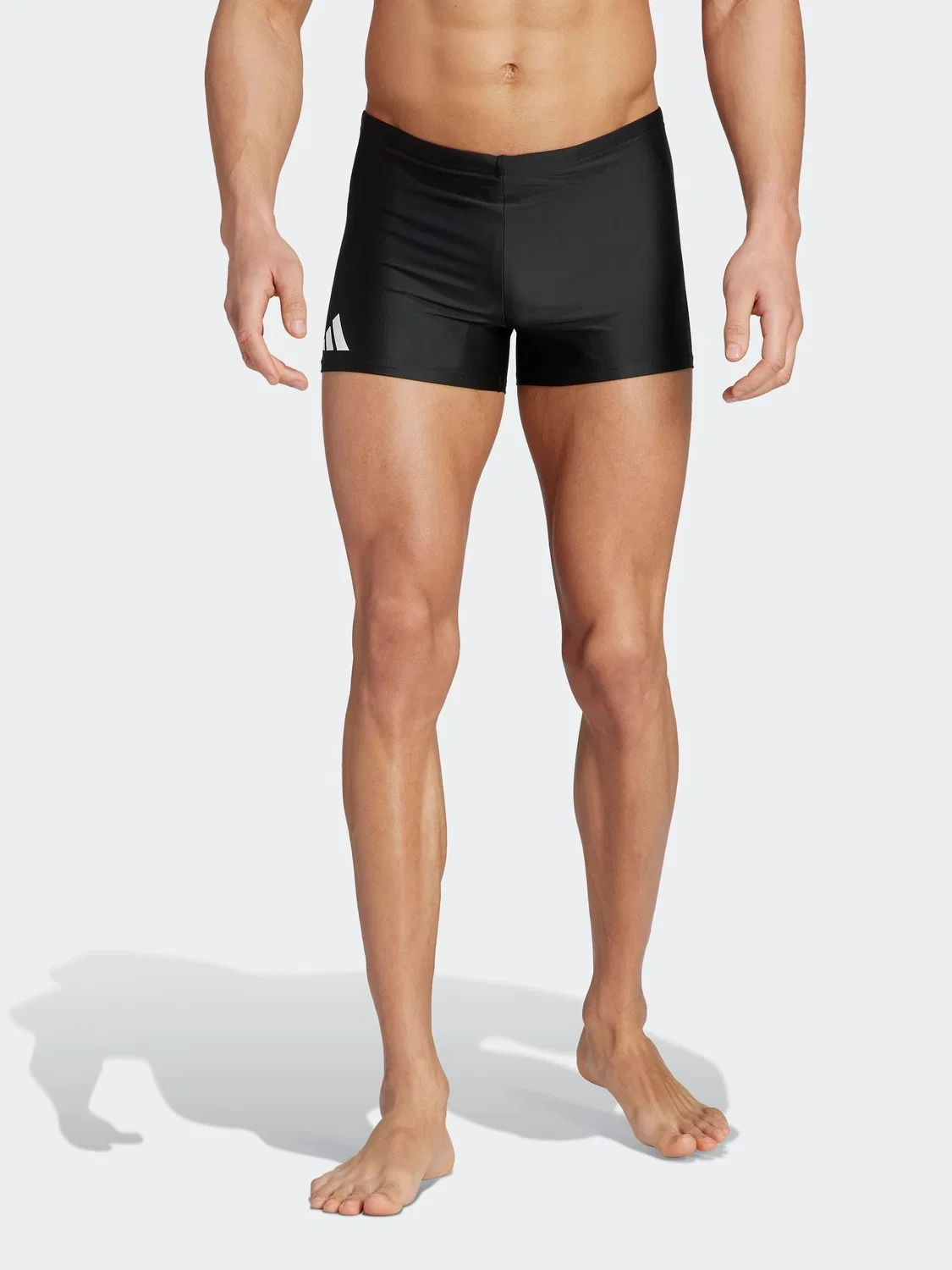 Плавки, solid adidas Black Swim Boxers adidas, черный