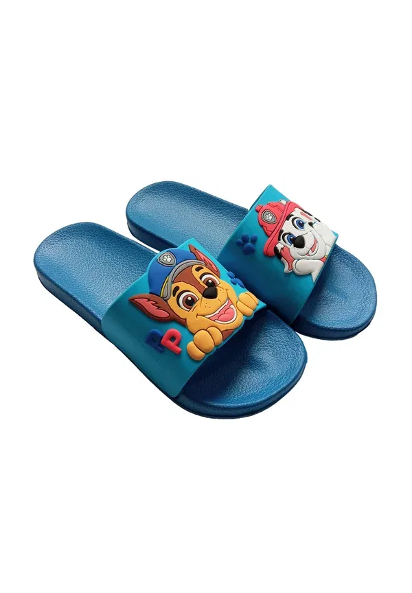 Сланцы с принтом Chase And Marshall Paw Patrol синие — фото 2