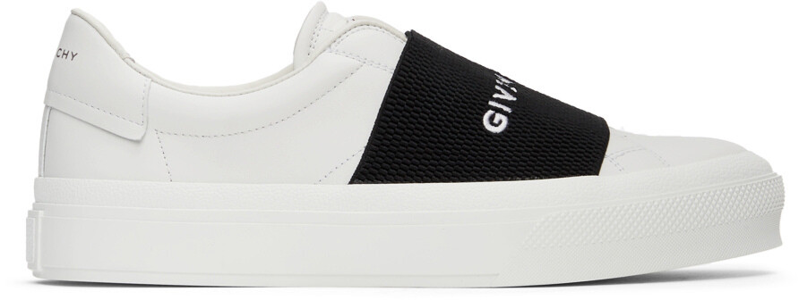 

Бело-черные кроссовки-слипоны City Court Givenchy, Черный, Бело-черные кроссовки-слипоны City Court Givenchy