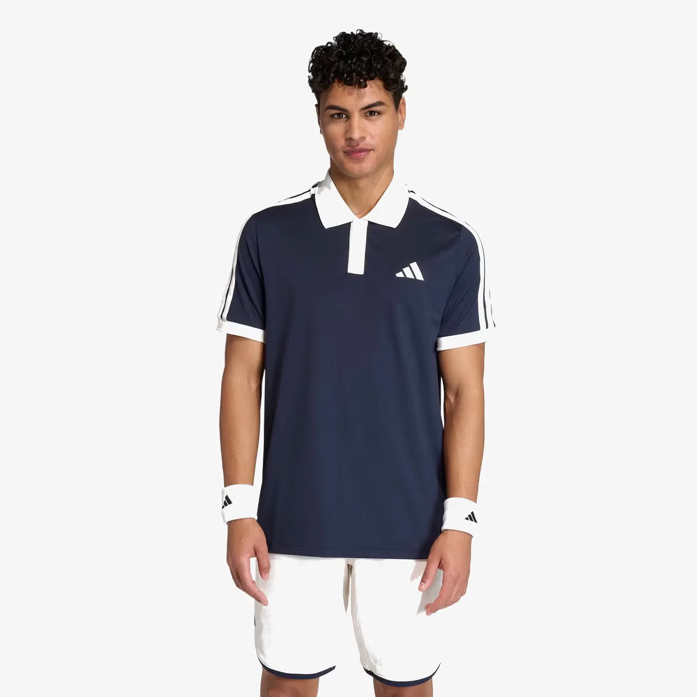 Поло с принтом Tennis Classics Adidas, темно-синий — фото 2