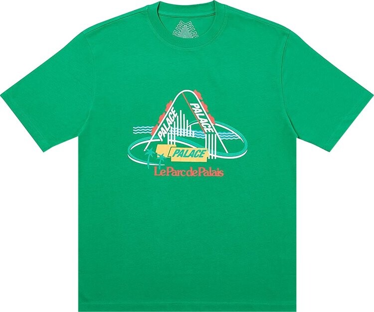 

Футболка Palace French Ones T-Shirt 'Green', зеленый