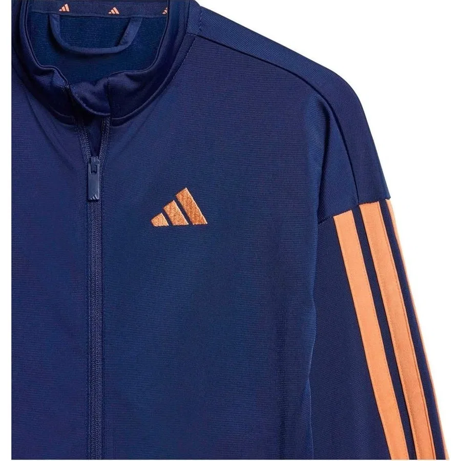 Спортивный костюм с длинным рукавом adidas, Синий — фото 3