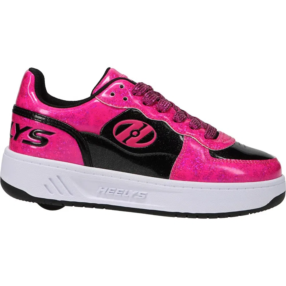 Детские низкие скейтбордистские кроссовки Reserve Heelys, Pink/Black