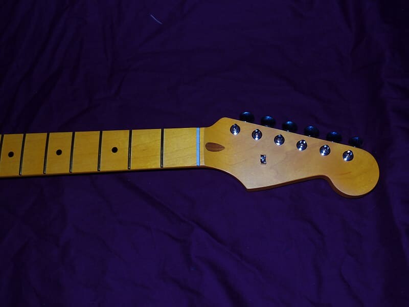 

1950-е Closet Classic 22 лада Jumbo C-образный Stratocaster Allparts Fender Лицензионный кленовый гриф Stratocaster Neck