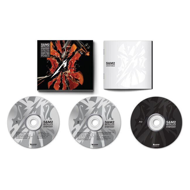 

CD-диск Metallica S&M2 CD and Blu-Ray Bundle, 3 шт