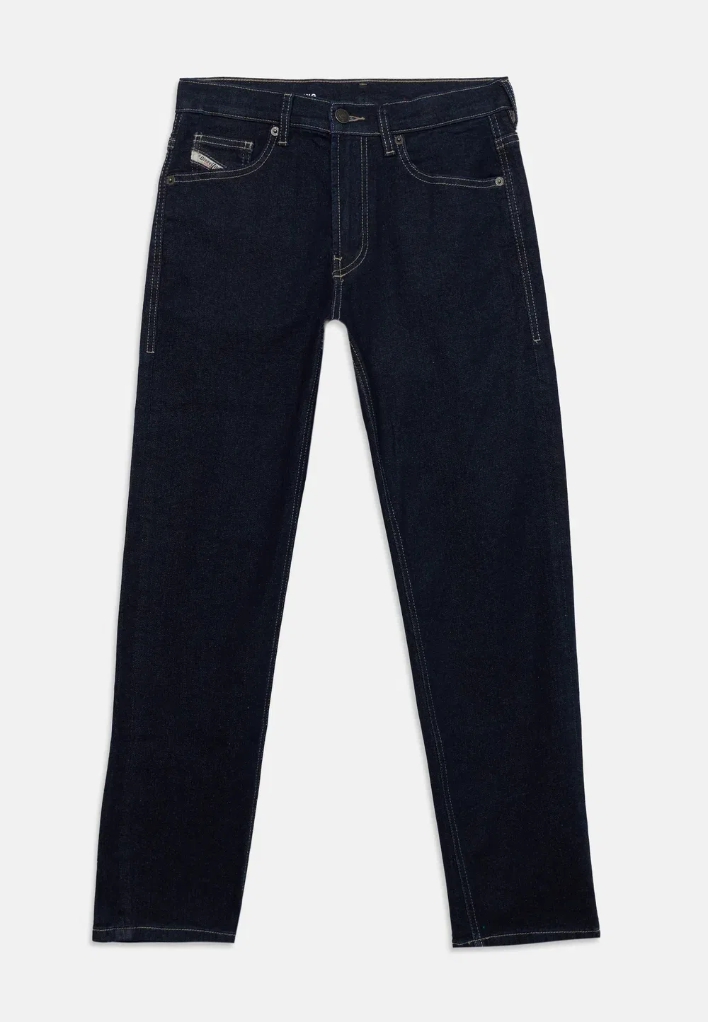 Джинсы унисекс прямого кроя Diesel, Blue Denim