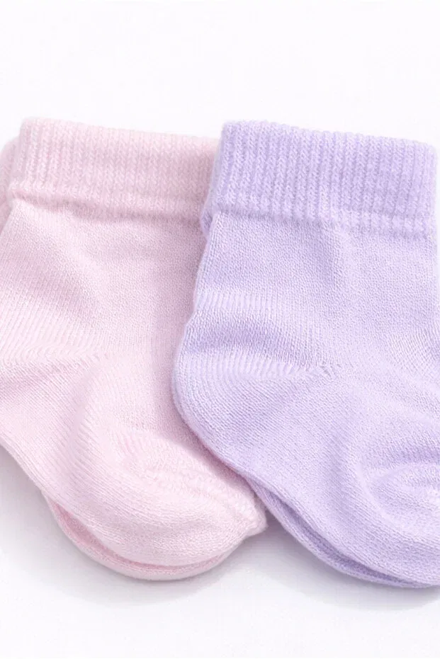 Детские носки для новорожденных хлопковые Basics For My Baby, Multicolored — фото 2