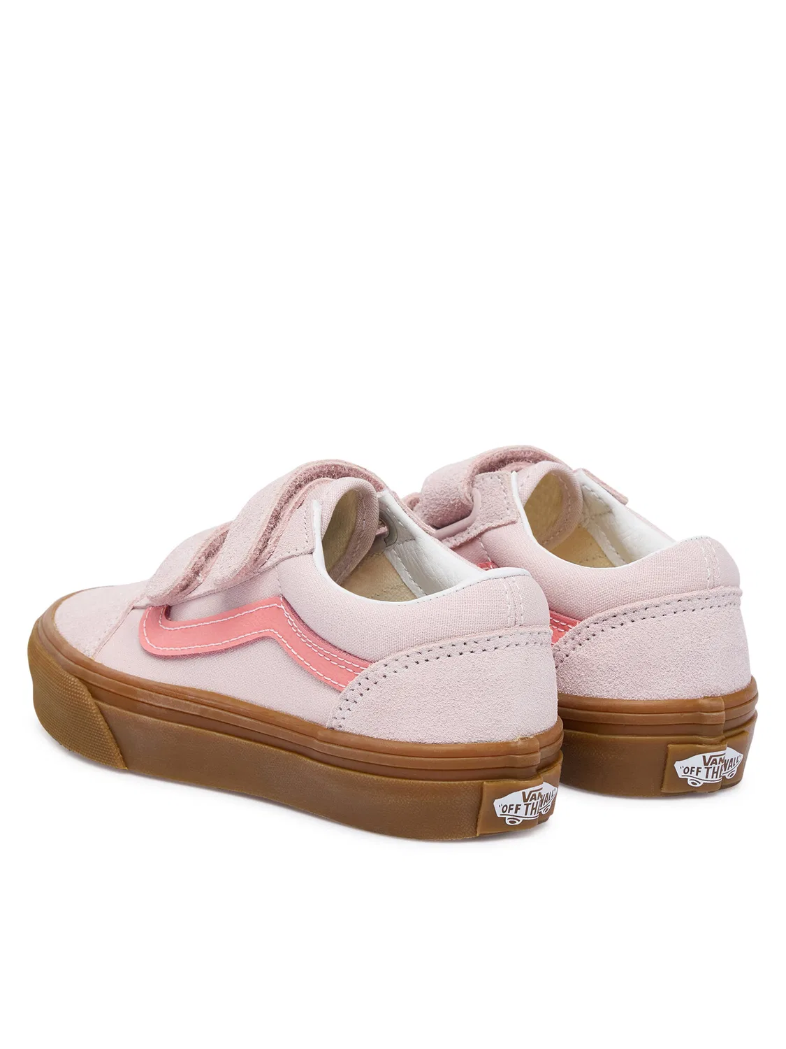 Тканевые кроссовки для девочки Vans, светло-розовый — фото 3