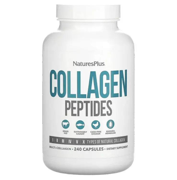 

Пептиды коллагена, 240 капсул, NaturesPlus