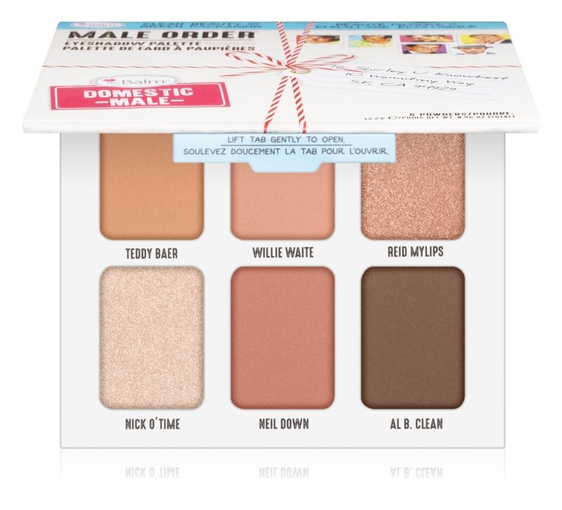 

Палитра теней theBalm Male Order® Domestic Male