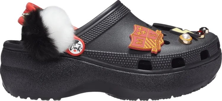 Кроссовки Cruella x Wmns Classic Platform Clog Expensive Taste, черный