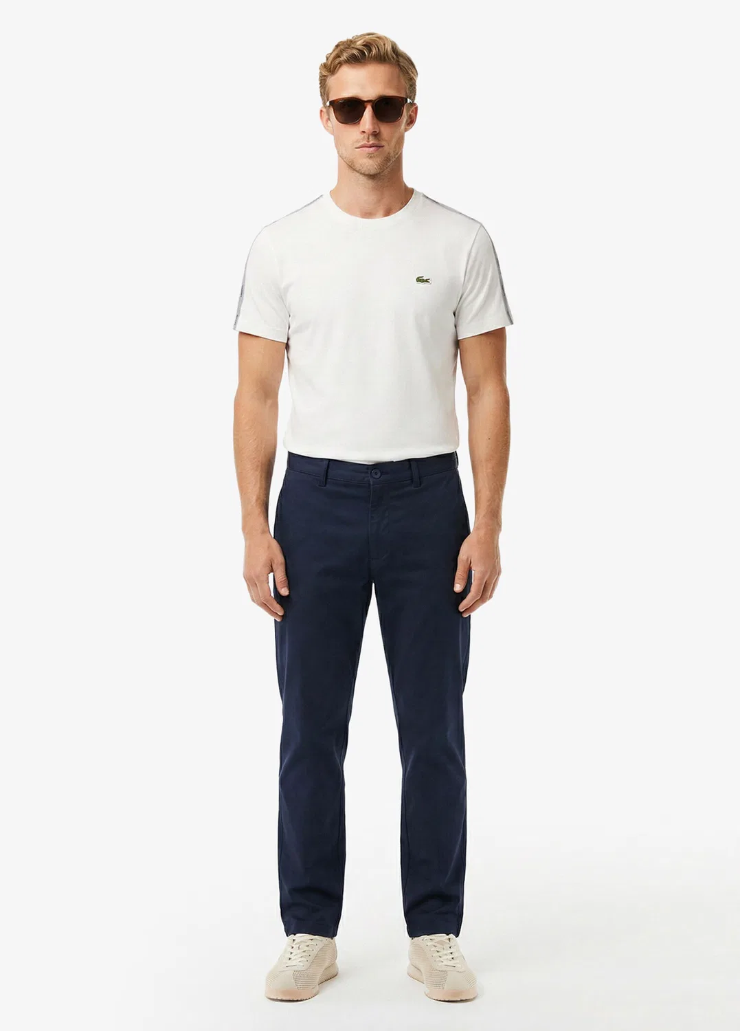 Чиносы slim fit Lacoste, navy