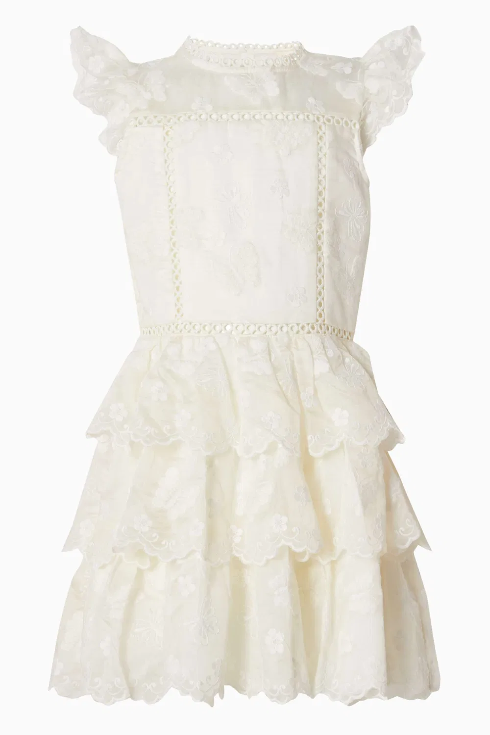 Платье с вышивкой Alisha Frill Marlo Kids