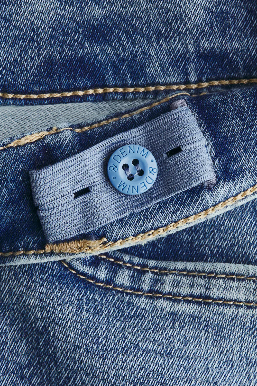 Супермягкие джинсы облегающего кроя H&M, Denimblau — фото 2
