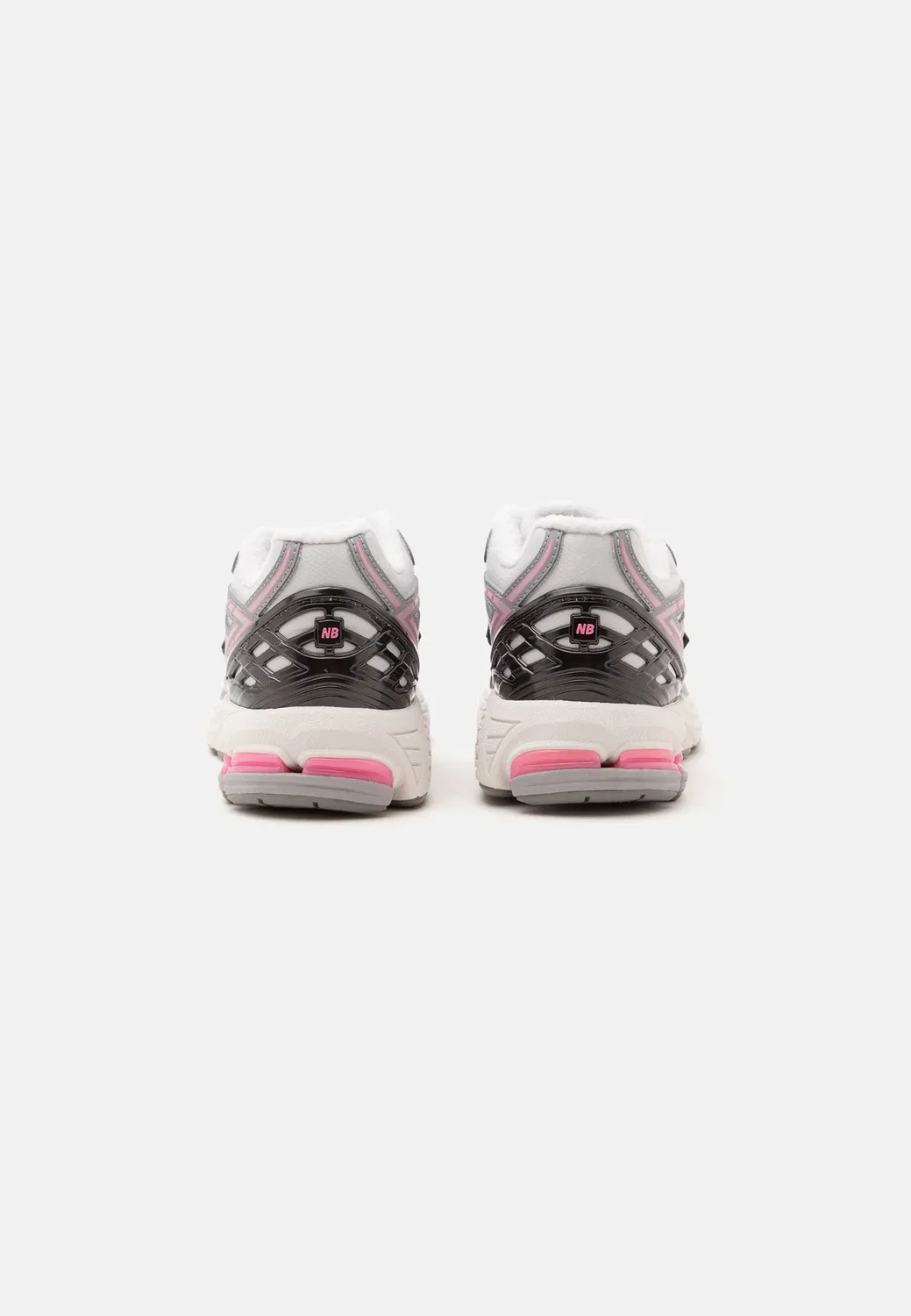 1906 унисекс - кроссовки New Balance, Grey Matter/Signal Pink — фото 3