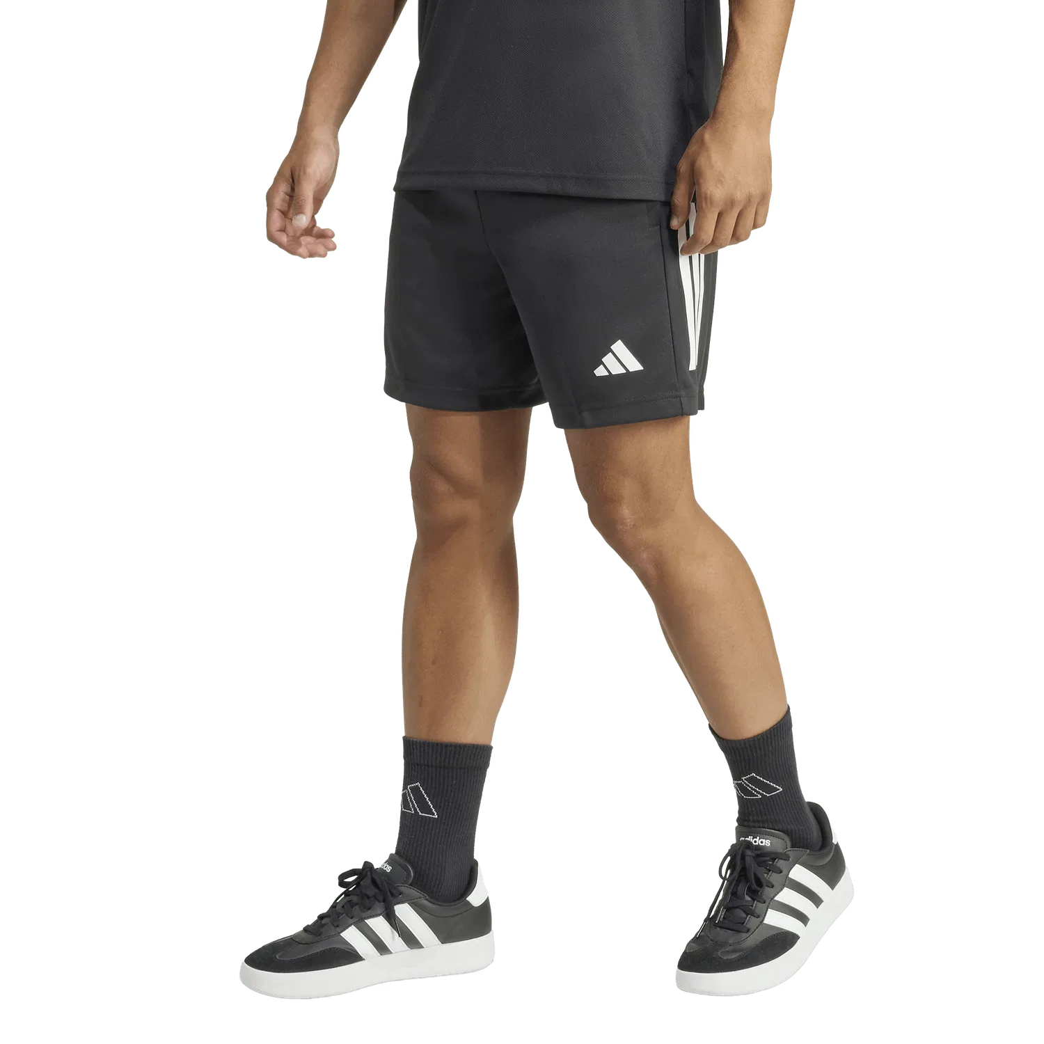 Мужские спортивные шорты Regular Fit Adidas, черный — фото 2