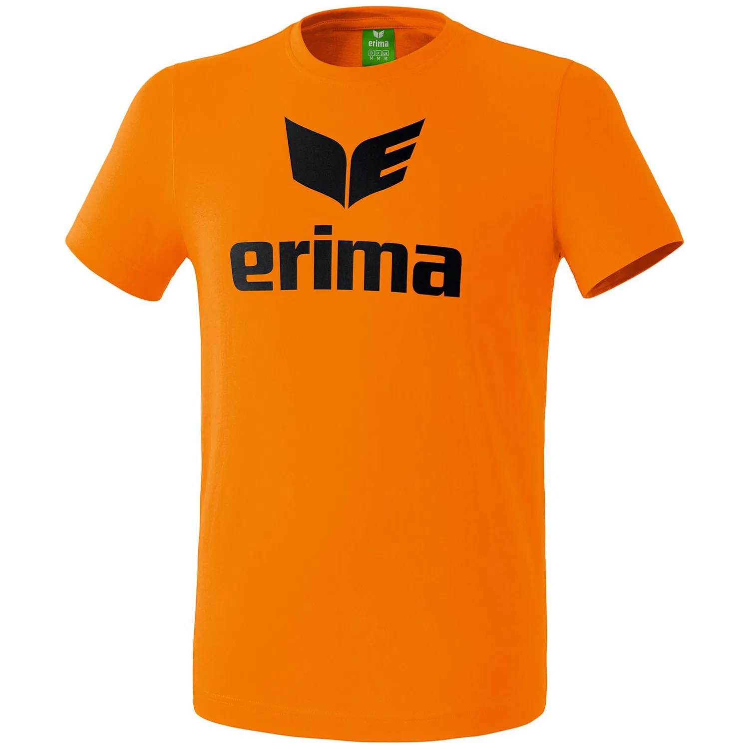 Детская футболка с принтом PROMO T-Shirt Erima, Mango Schwarz Orange