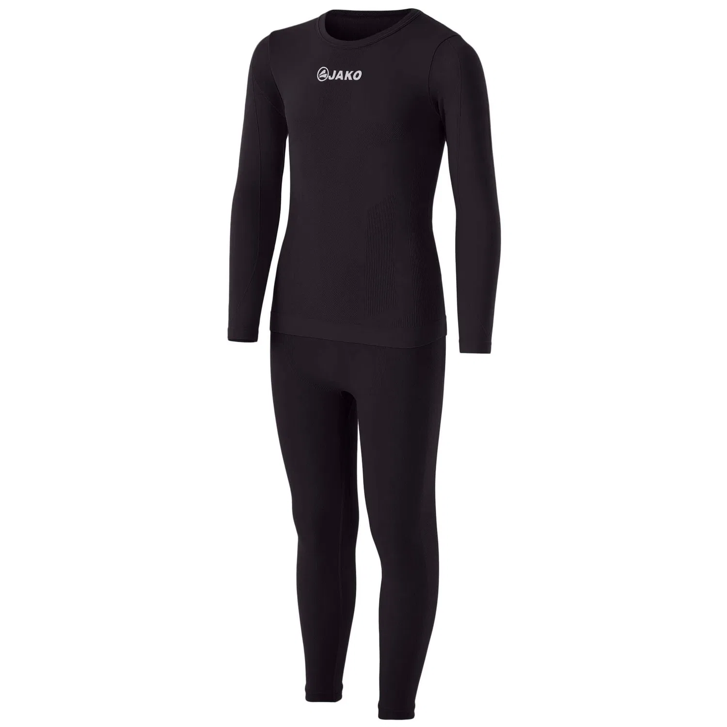 Детское термобелье Jako Madchen Thermo-Unterwasche Set Longsleeve + Long Tight, Цвет Schwarz