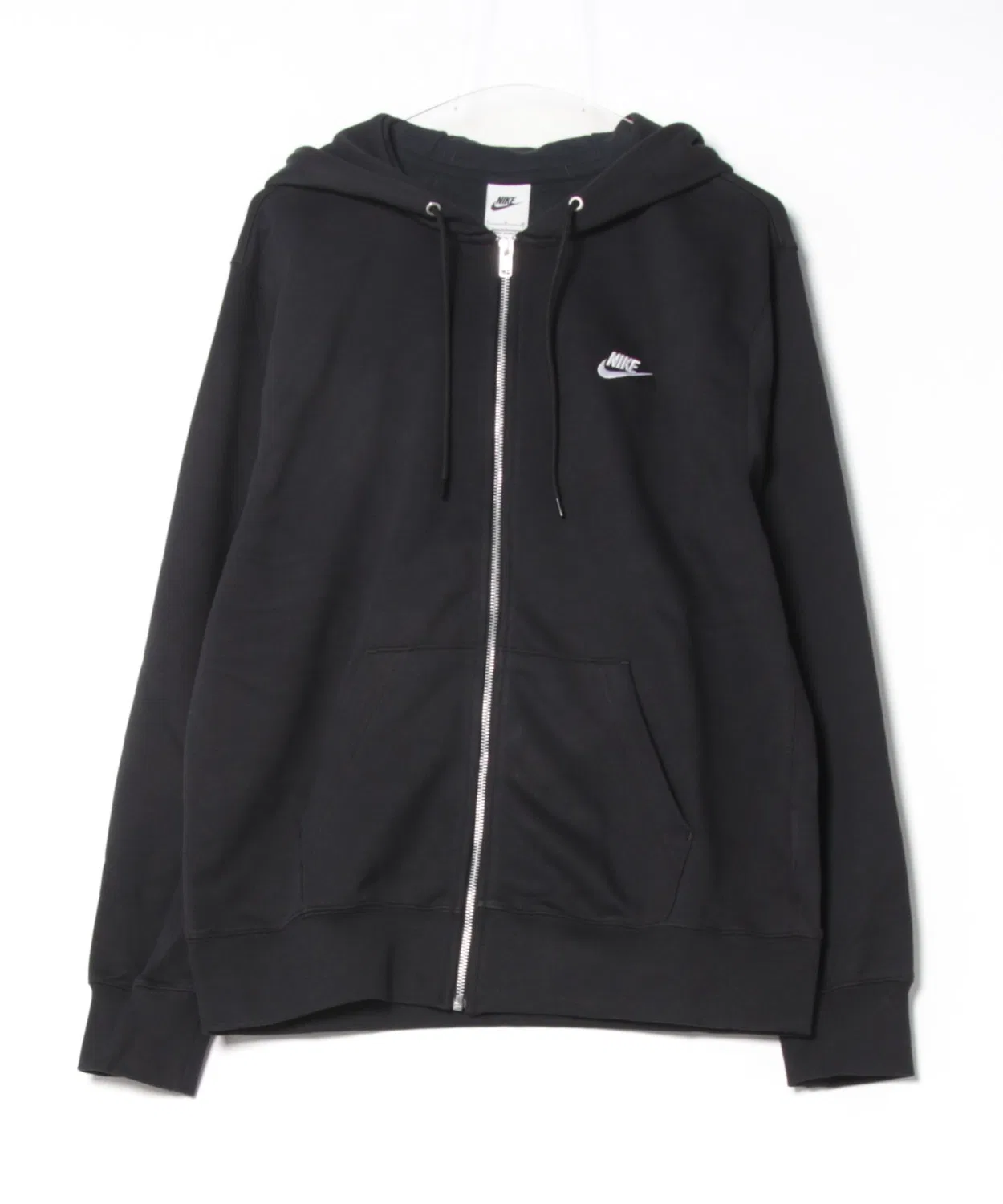Мужской худи с длинным рукавом модель Club FT L/S Full Zip NIKE, Black