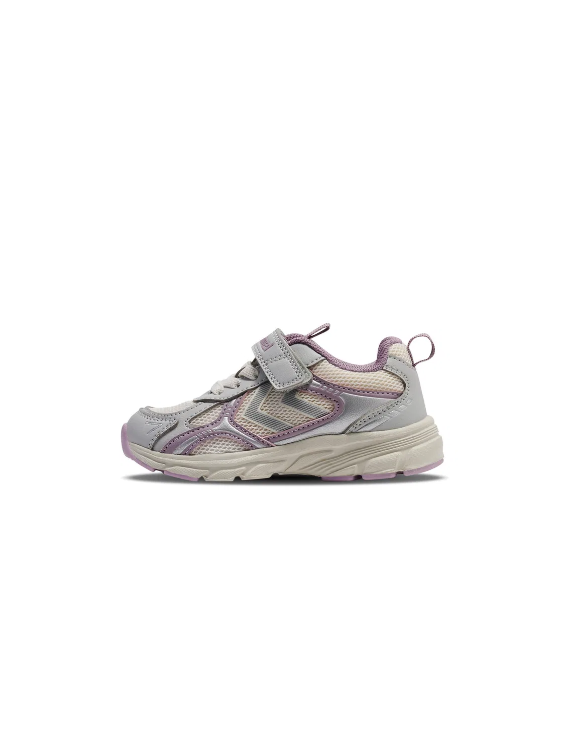 Детские дышащие кроссовки Effort One Hummel, Цвет: Cremefarben / Silber — фото 2