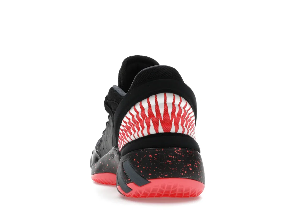 Детские кроссовки с принтом Adidas D.O.N. Issue #2 Adidas, Core Black Signal Pink Cloud White — фото 4