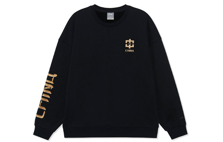 

Толстовка Sports Life Collection унисекс, черная Lining, черный