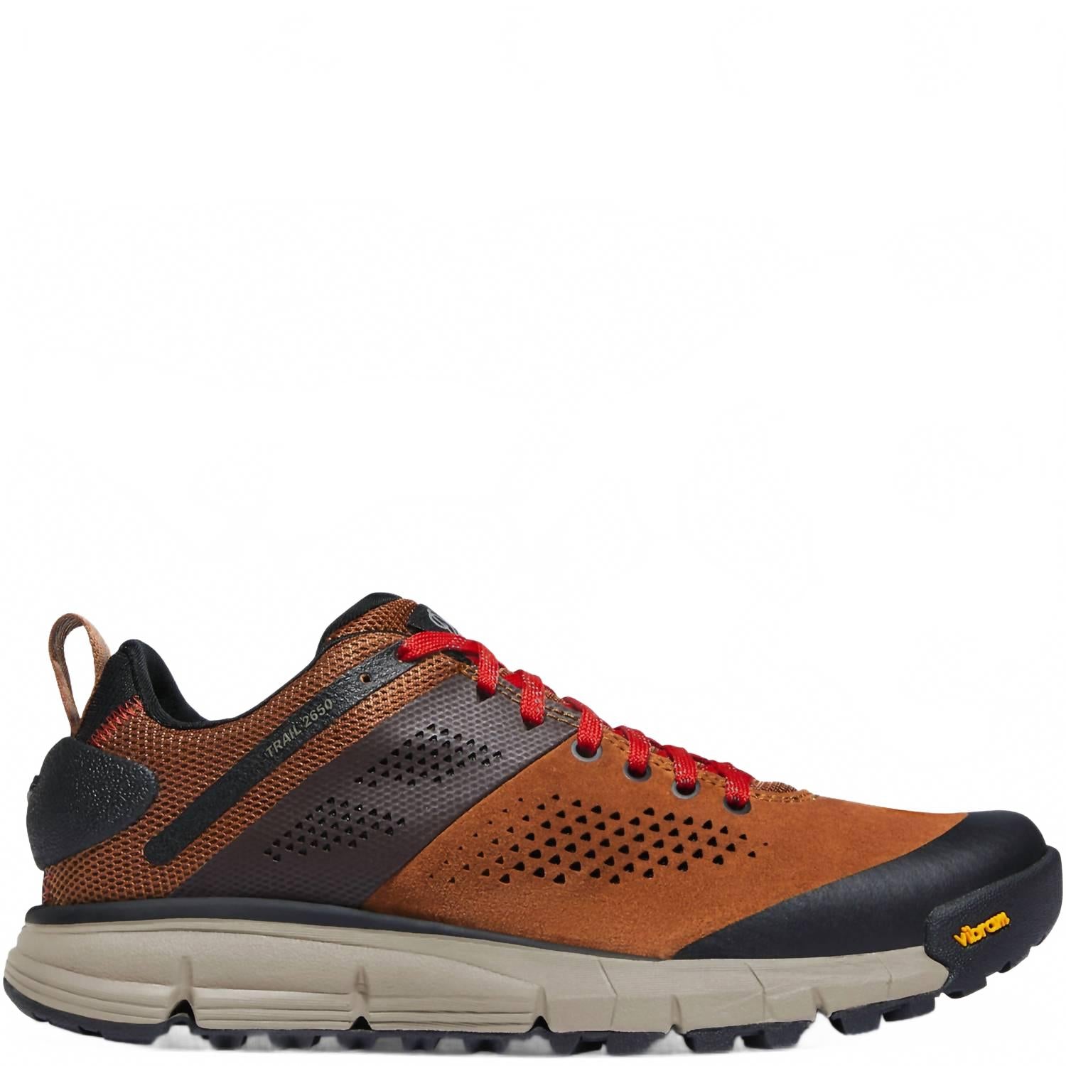 Женские походные кроссовки Danner Trail 2650 коричневые/красные