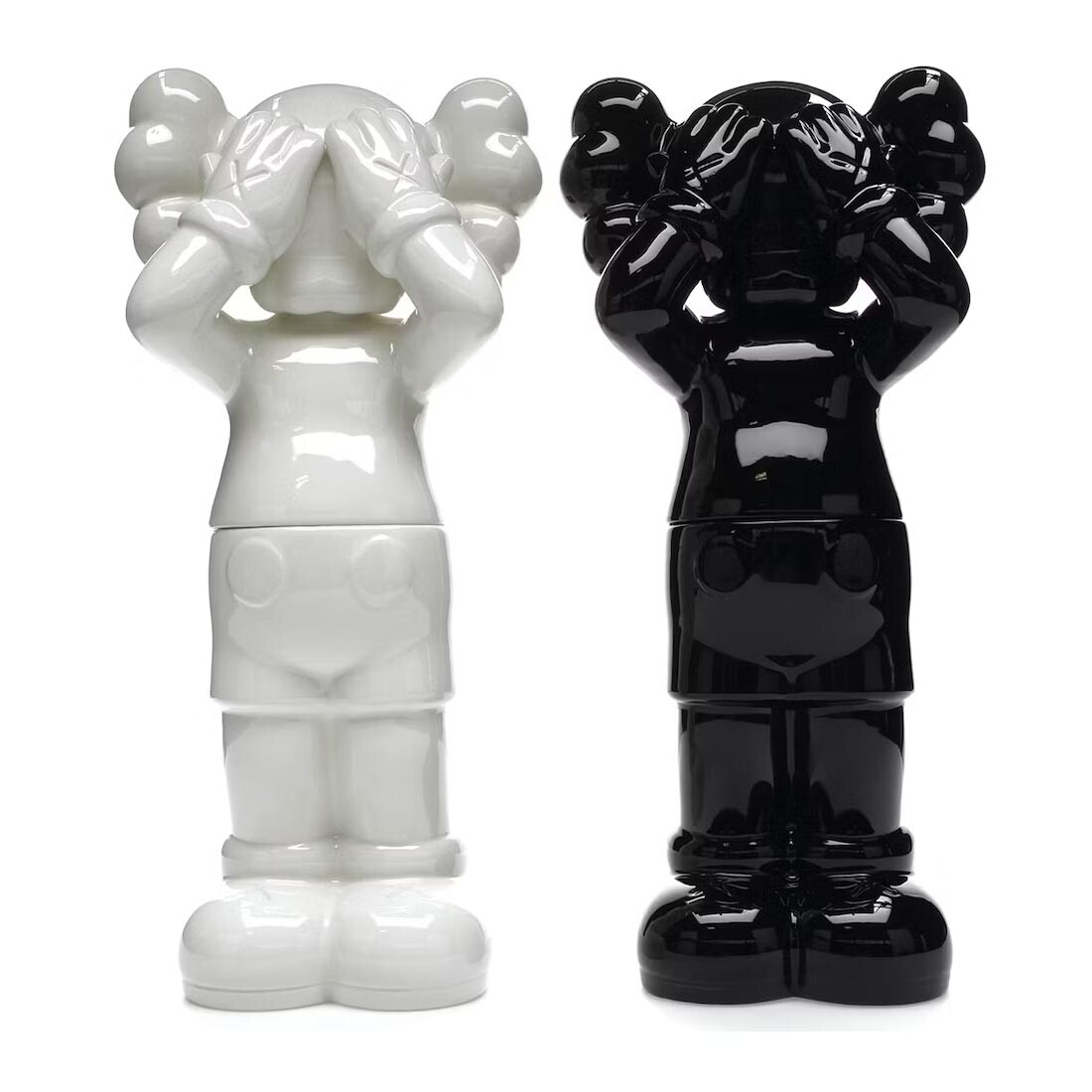 

Набор фигурок Kaws Holiday UK Ceramic Containers Set (edition Of 1000), белый/черный