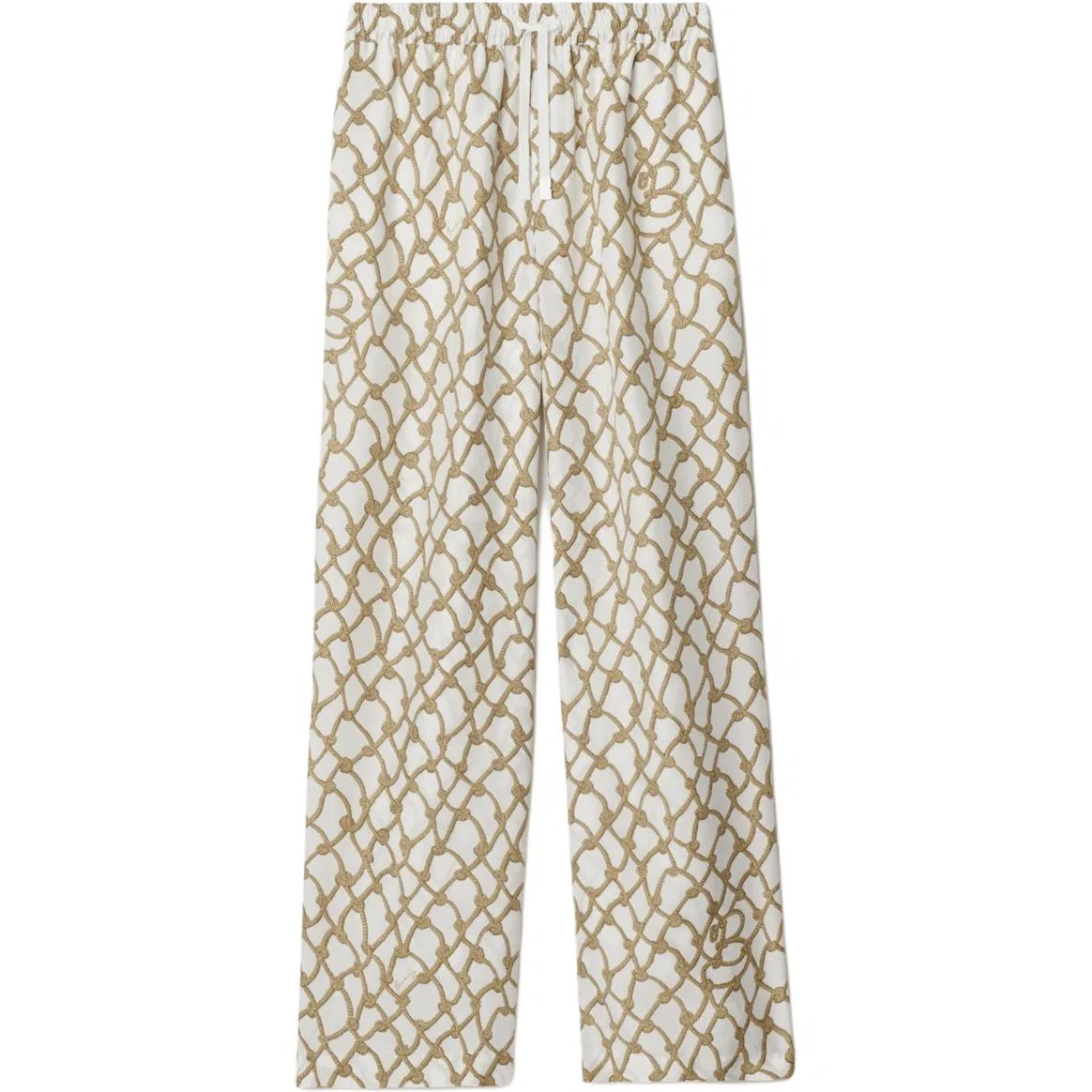 Брюки casual Burberry, женские, сажано-зеленый