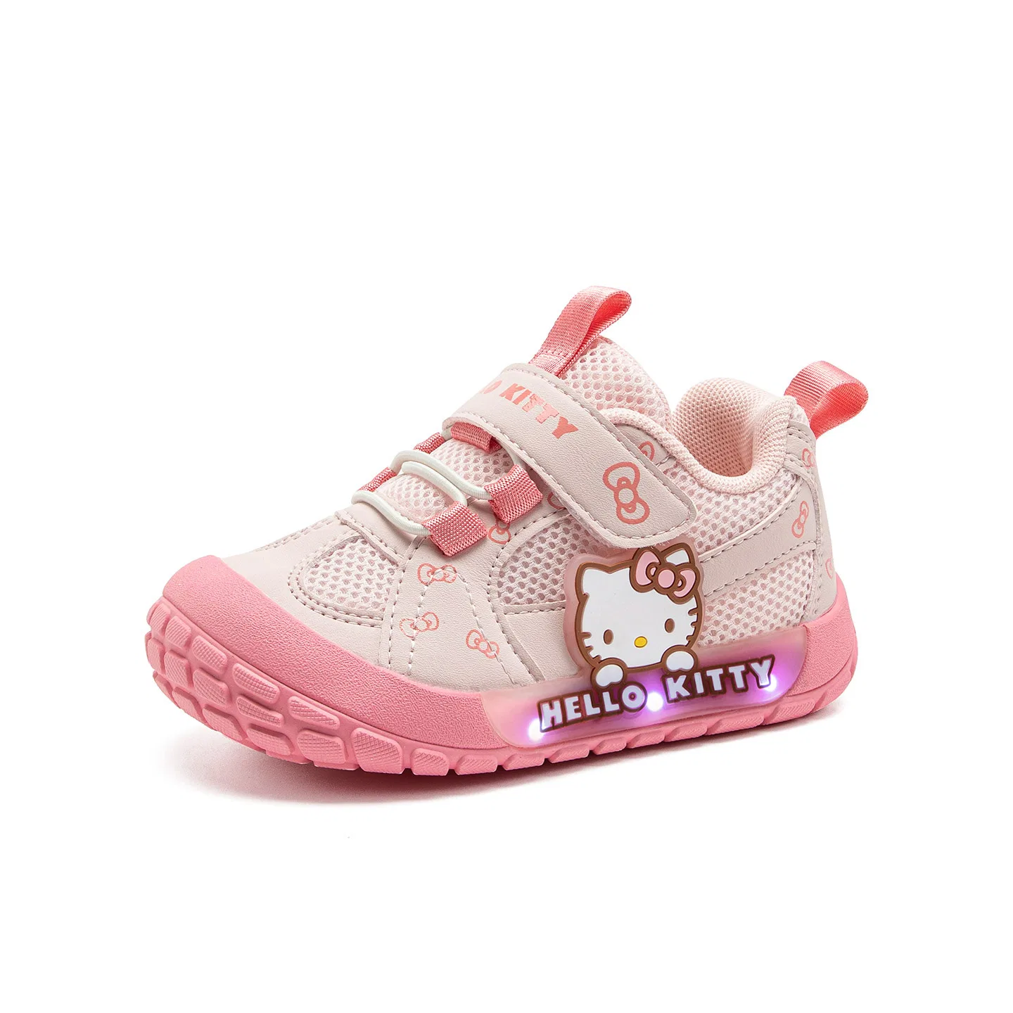 Детские повседневные кроссовки с принтом Hello Kitty Pre School Sanrio, Pink Hello Kitty — фото 3