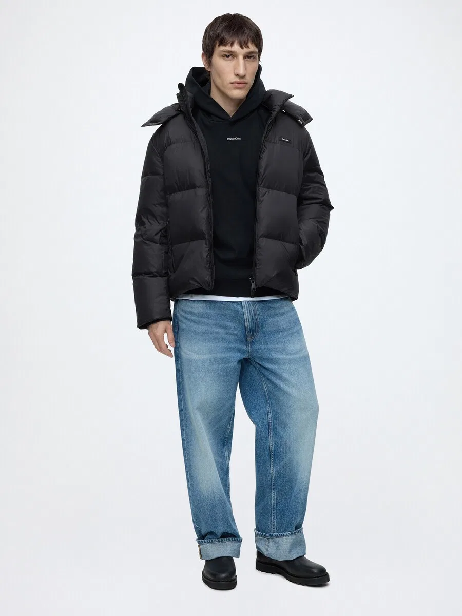 Зимняя куртка Calvin Klein черного цвета — фото 4