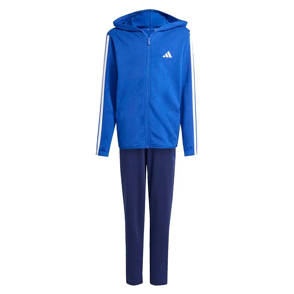 Детский спортивный костюм с капюшоном Adidas Essentials, Blue