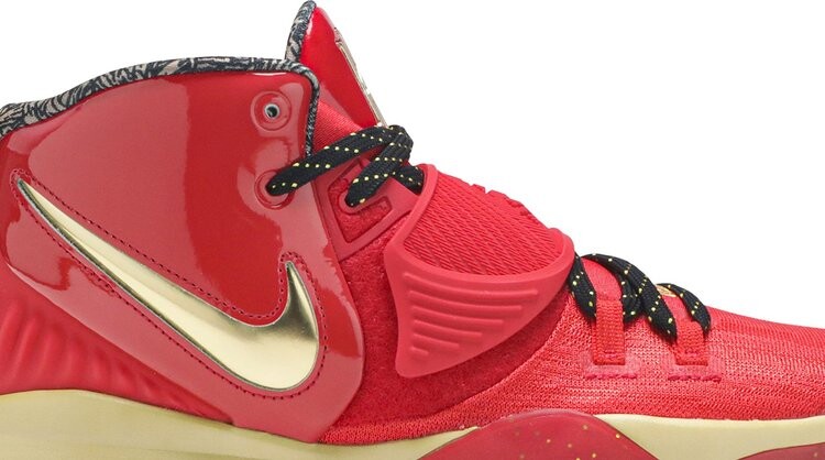 Кроссовки Nike Kyrie 6 EP 'All Star - Trophies', красный — фото 3