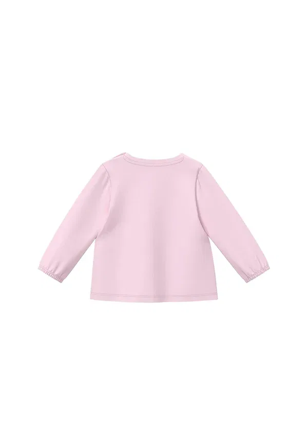 Лонгслив с цветочной аппликацией Long sleeved top S.Oliver, rosa, розовый — фото 2