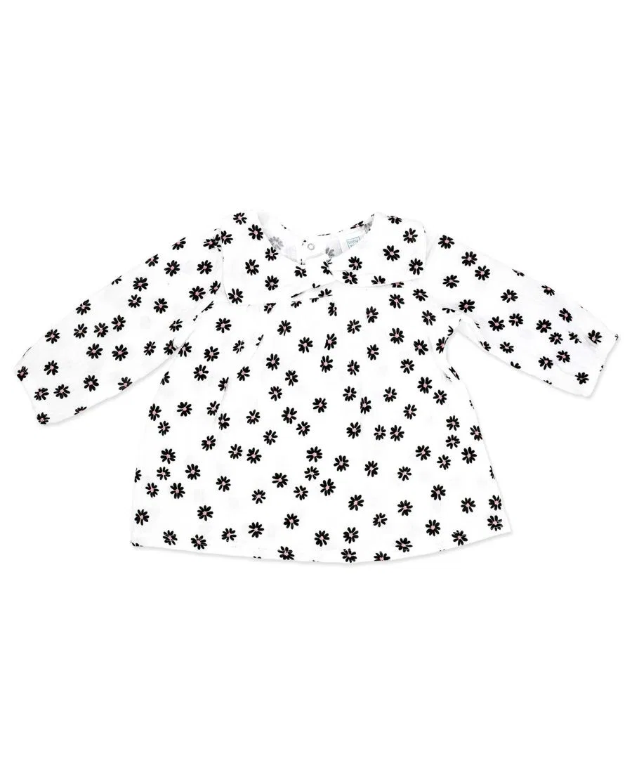 Комплект из топа, леггинсов и повязки на голову Baby Mode, Black White — фото 3