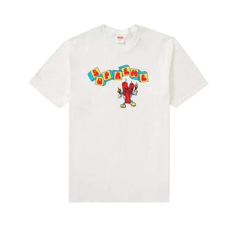 

Футболка Supreme Dynamite Tee 'White', белый
