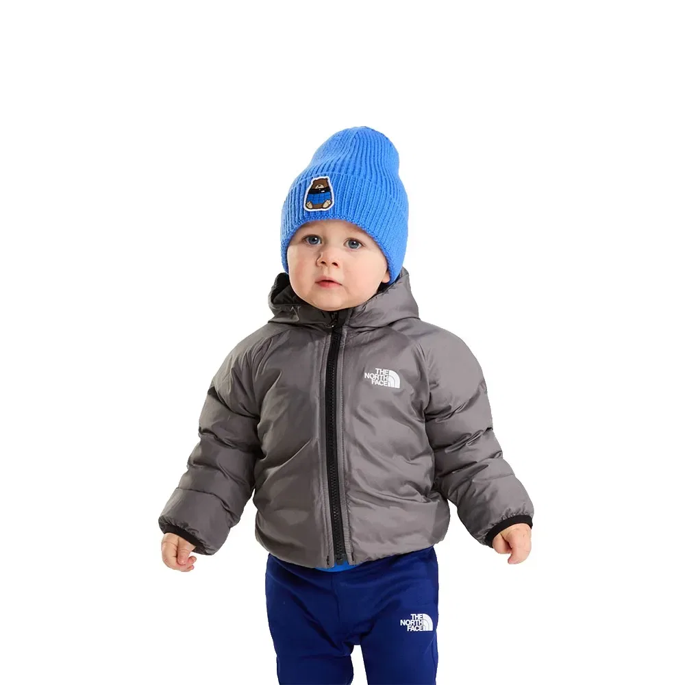 Детская куртка для мальчиков с принтом Reversible Perrito The north face, Black — фото 3