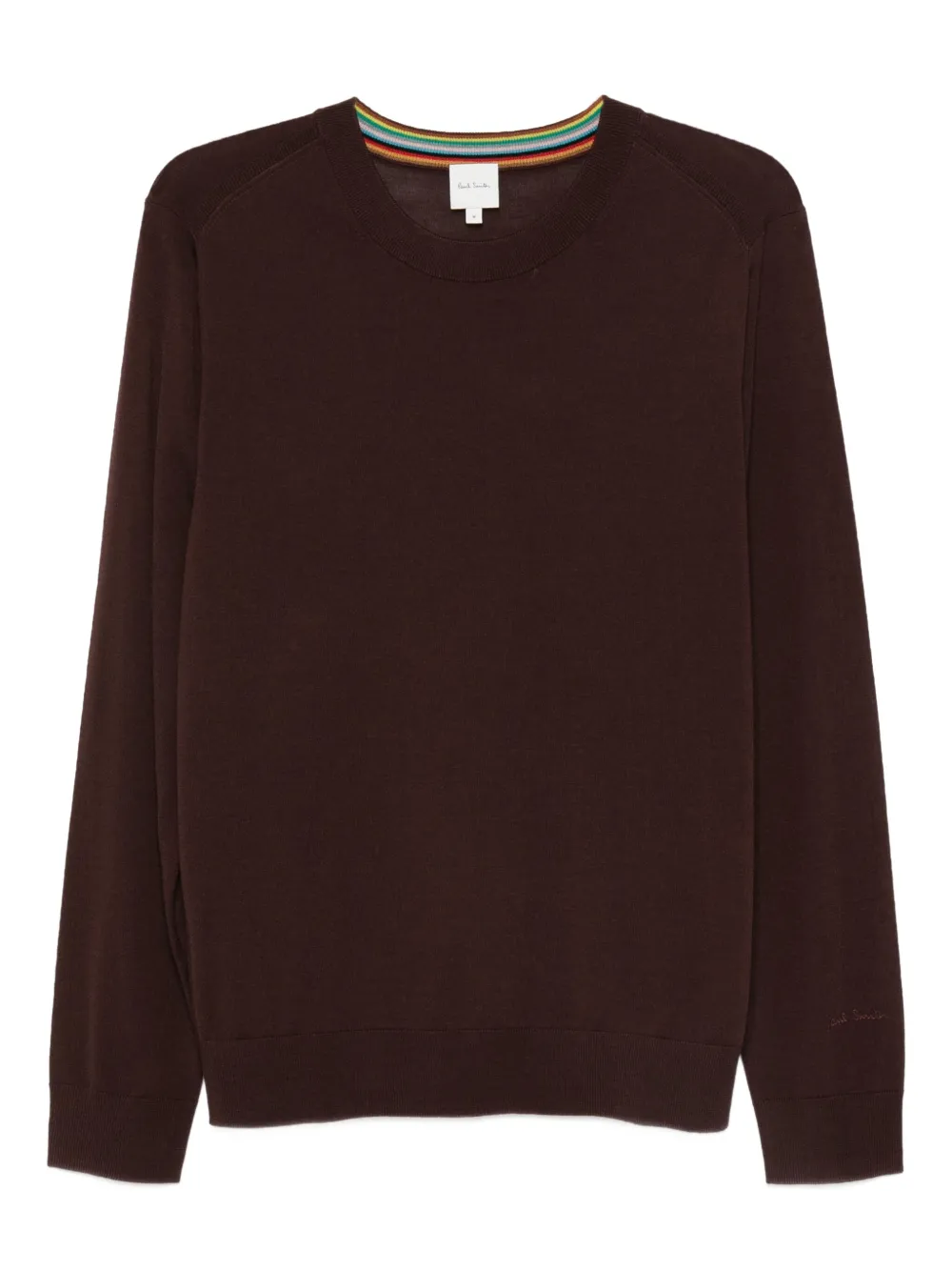 

Шерстяной свитер с круглым вырезом Paul Smith, красный