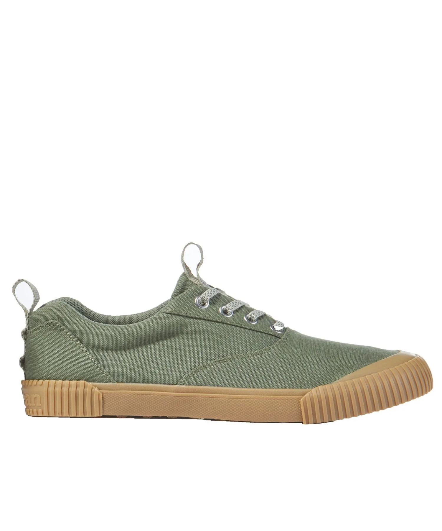Мужские кроссовки из экологичных материалов Eco Woods Lace-Up Canvas L.L.Bean зелёные