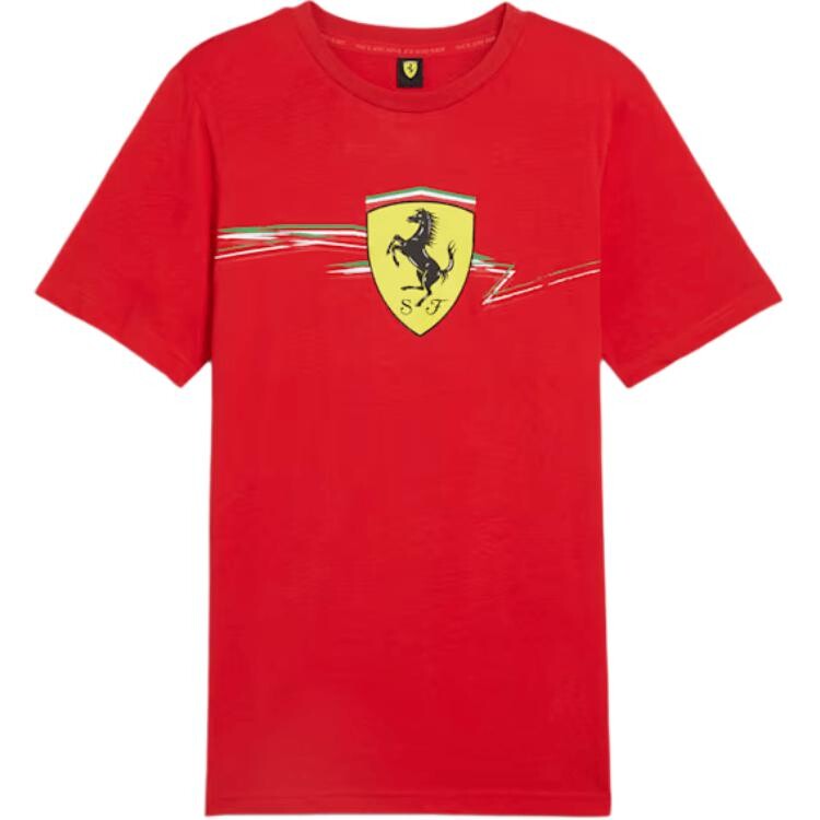 

Футболка Race Big Shield для мужчин, красная Puma, красный
