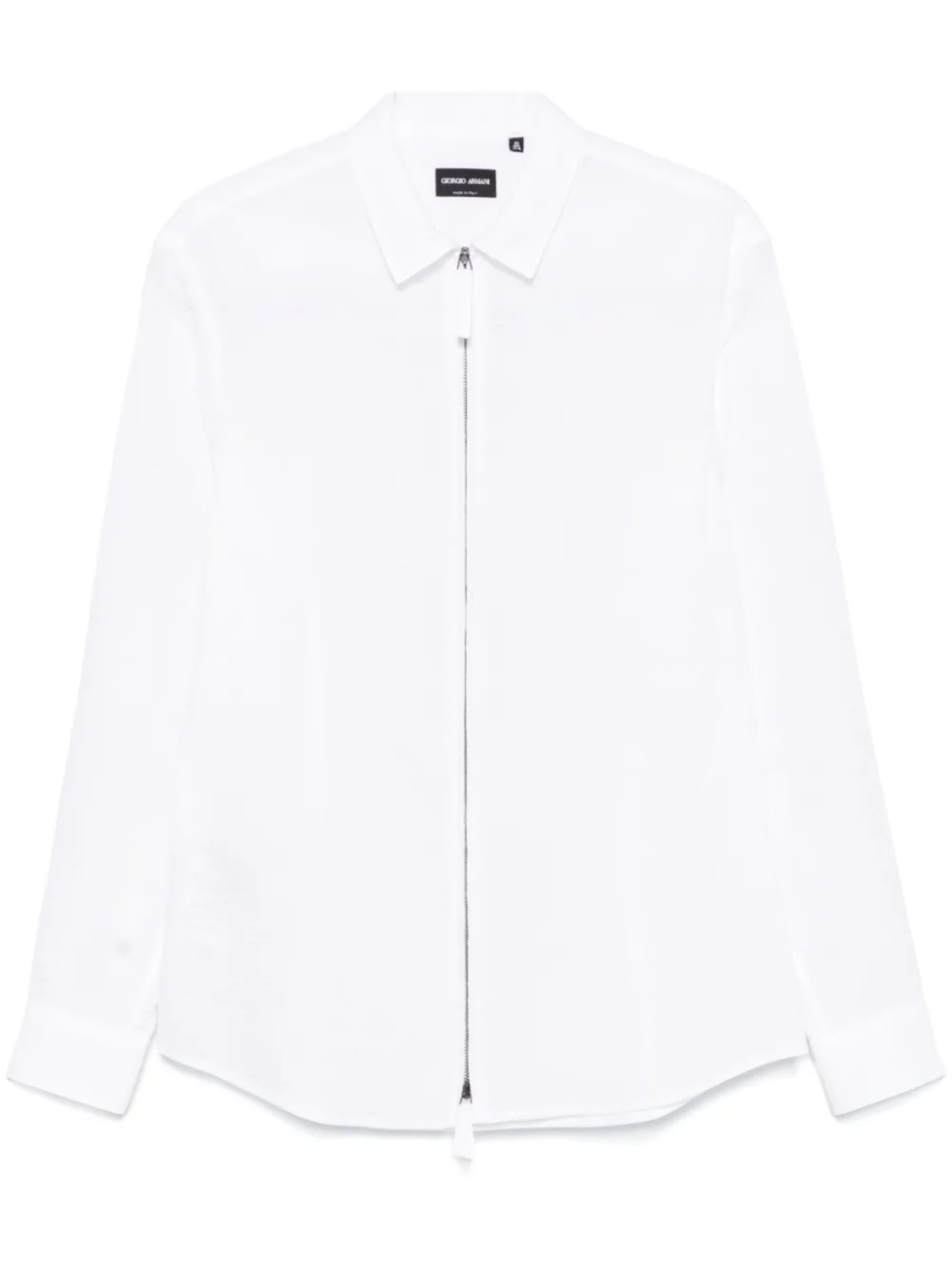 

Рубашка из сирсакера Giorgio Armani, белый