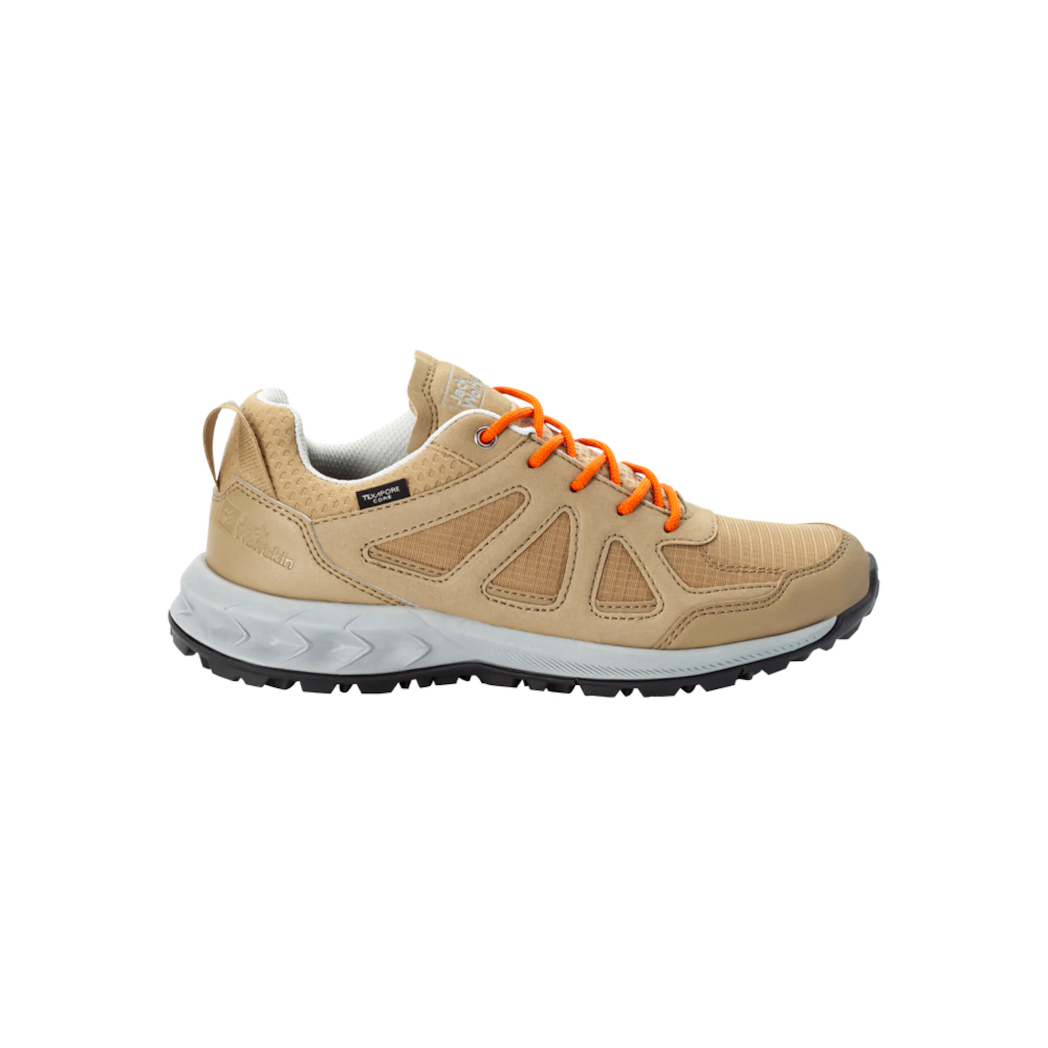 Кроссовки Jack Wolfskin "WOODLAND 2 TEXAPORE LOW W", цвет Sandstone