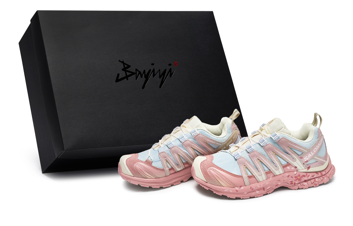 

SALOMON Кроссовки для бега XA PRO 3D Coverage Support Low top Unisex розовый синий бежевый