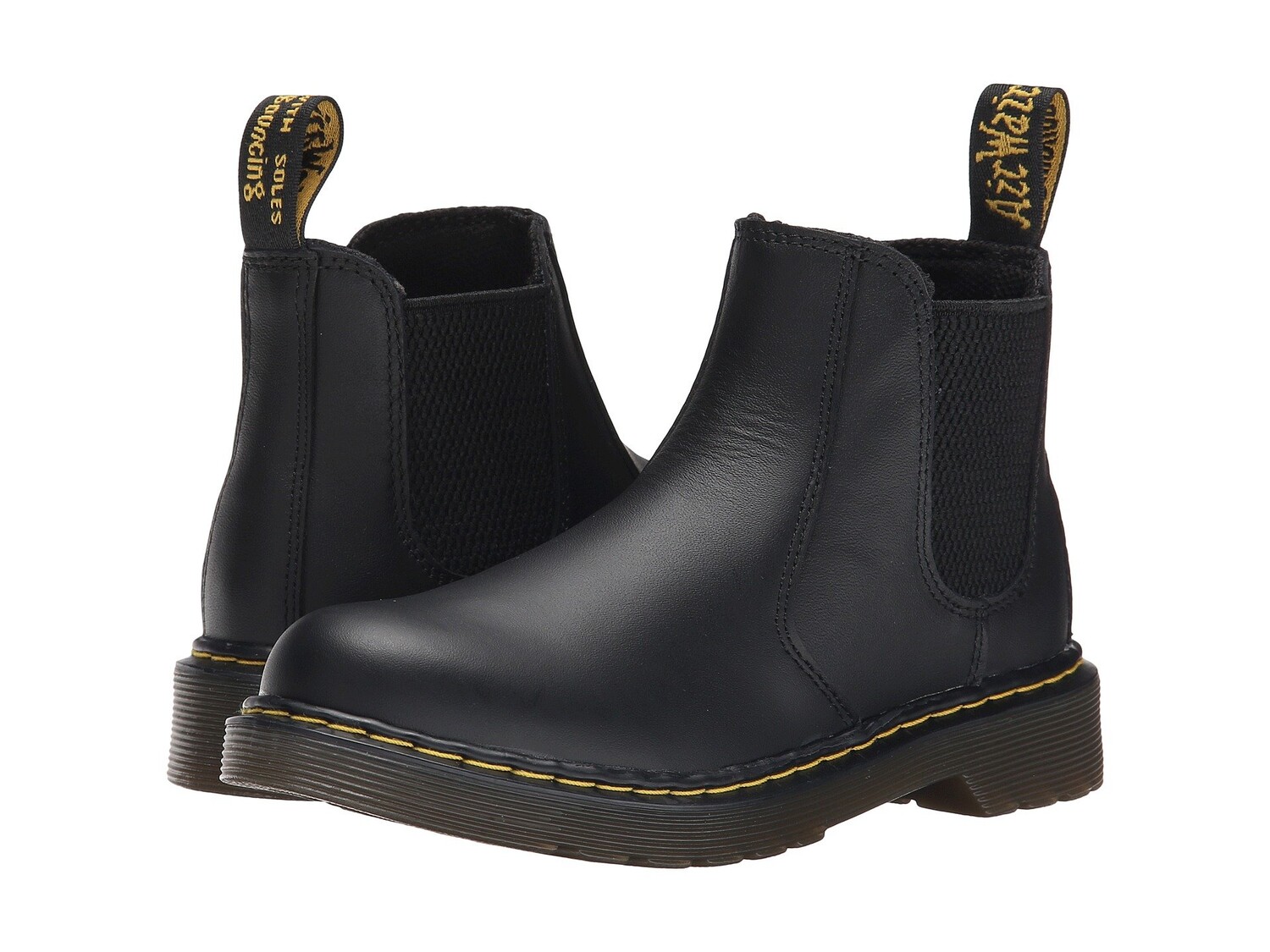 Ботинки Dr. Martens 2976 Junior Banzai Chelsea Boot детские, Челси, черные